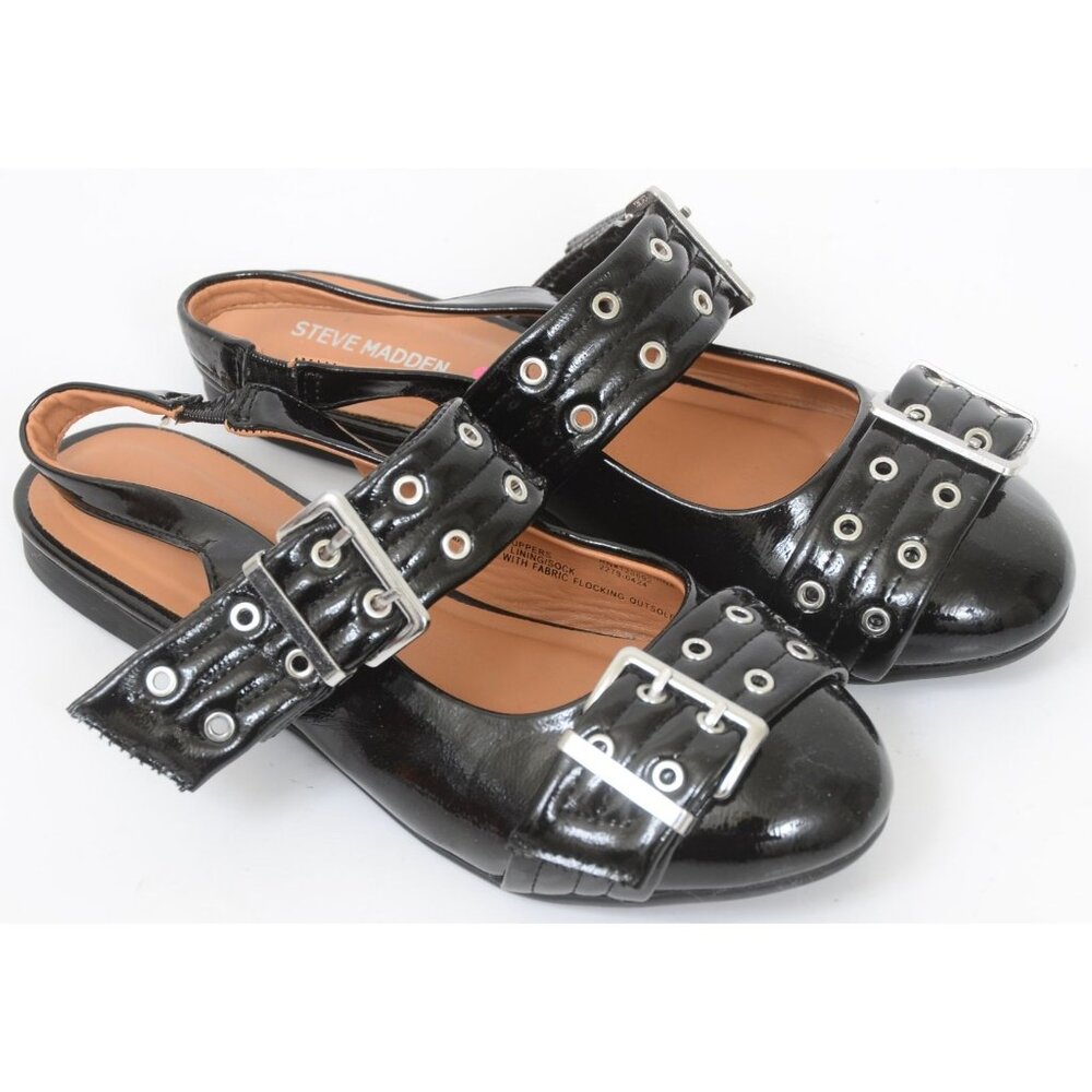 Steve Madden Kids' JGrayaa Slingback Flat‎ Shoes Little Kid & Big Kid size 5